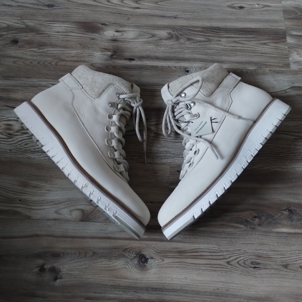 Cole Haan Zerogrand Explorer Hiker Boots Leather Women's Size 10